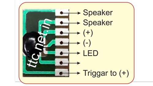 हिंदू धार्मिक आध्यात्मिक निरंतर मंत्र धारा बॉक्स के लिए COB IC पर जय माता दी जप चिप