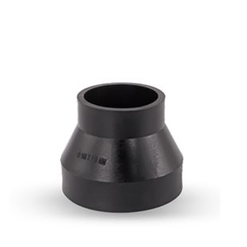 Hdpe Reducer - Hdpe Material, Sizes Ranging From 20mm To 630mm Od, Black Color - Suitable For Liquid Transportation, Chemical Resistant, Concentric Design For Tight Seals