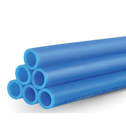 MDPE Pipe - MDPE Material, 3/4 inch to 3 inch Sizes, Blue Color | Structure, Pneumatic, Hydraulic, Gas Applications, PUSH FIT Brass Connections