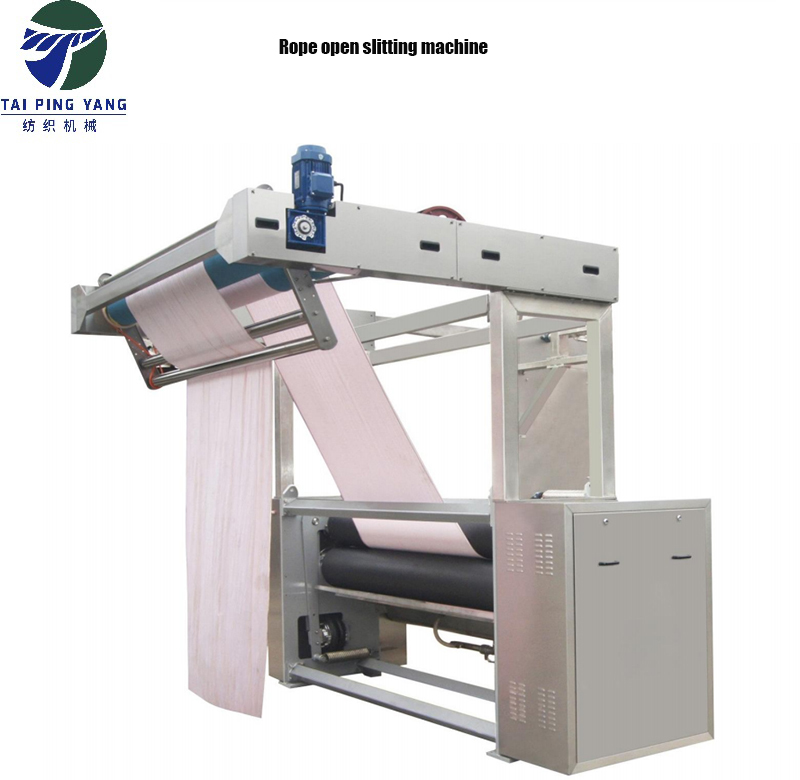 Tubular Fabric Slit And Open Roped Slitting Machine For Textile Dyeing Industries Capacity: 10000 Kg/day