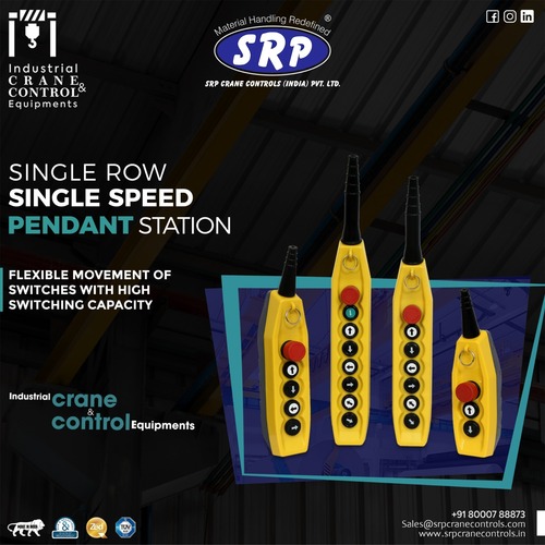 4 Push Button Pendant Station Double Speed Srp Ps-d4