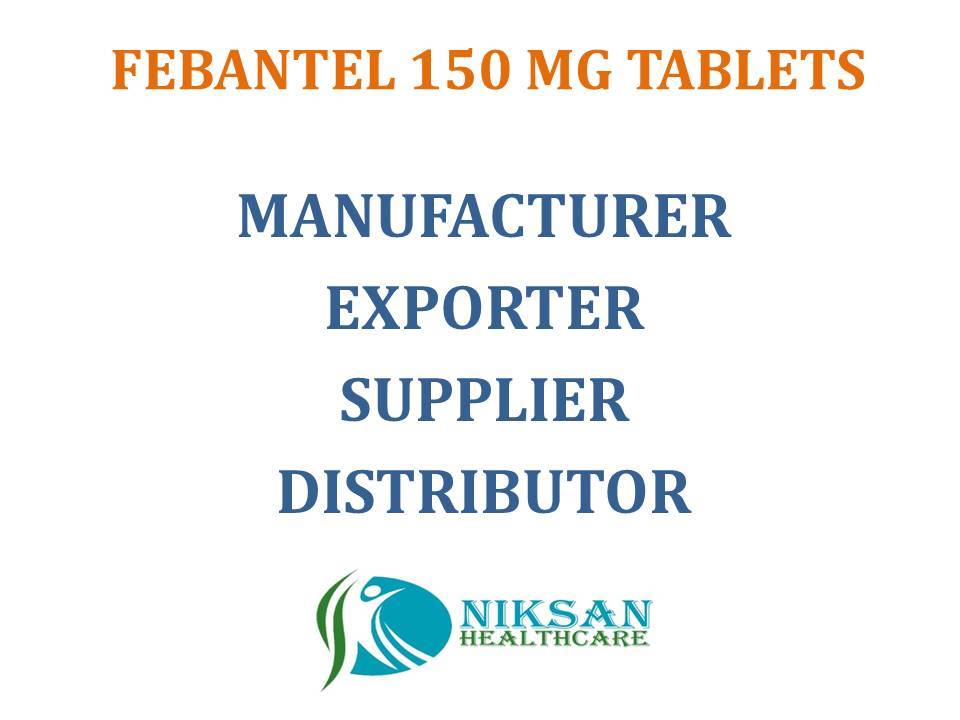 Febantel 150 Mg Tablets - General Medicines | Dosage Guidelines: Two Times Per Day With Milk Or Water, Storage Instructions: Store In Cool And Dry Place, Recommended For Gastrointestinal Nematodes And Lungworms
