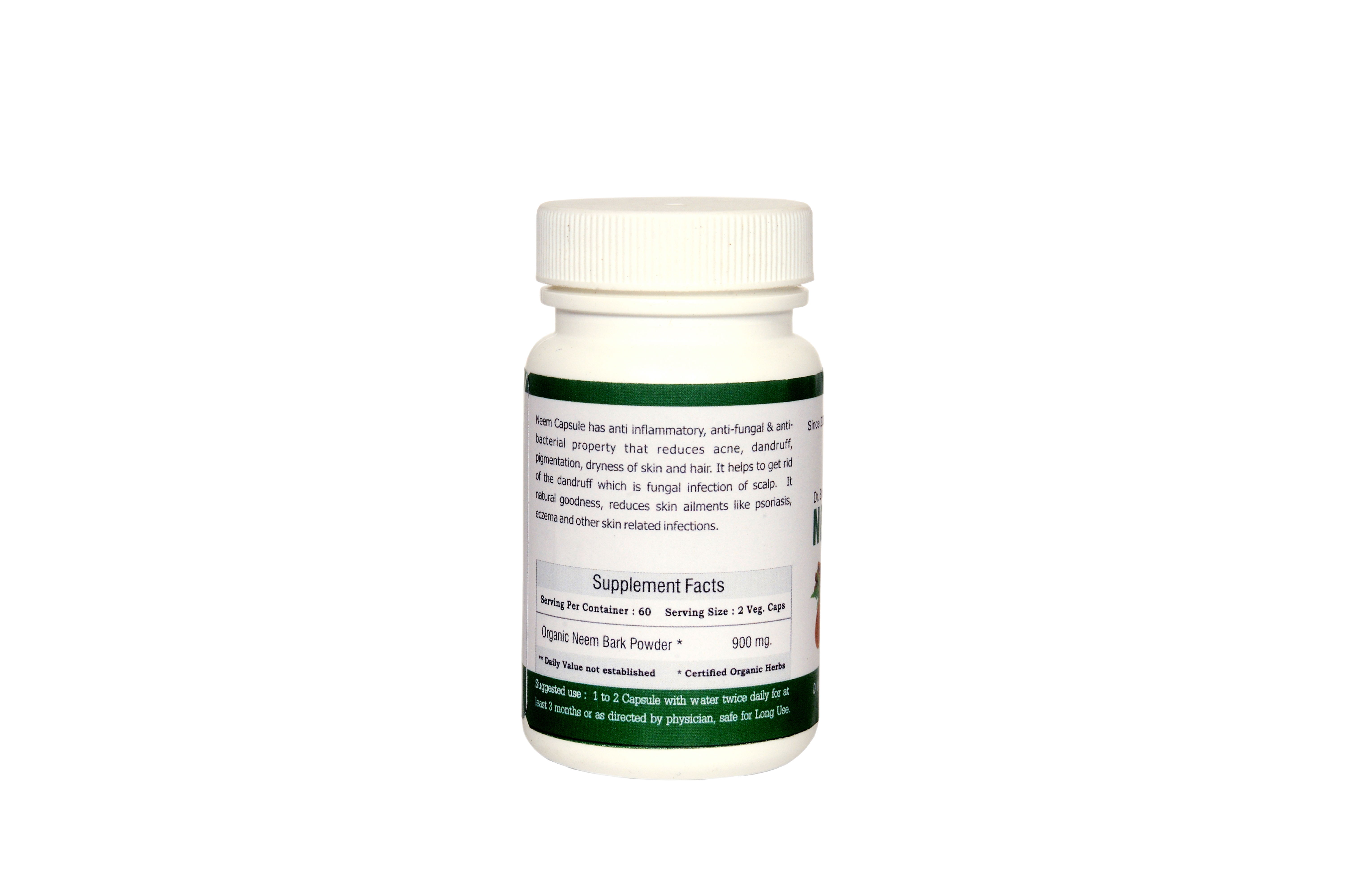 Neem Bark Capsule Age Group: For Adults