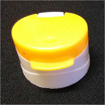 46 MM Fliptop Caps - 46 mm Size | White and Yellow Colors, Designed for Easy Bottle Usage with Versatile Ordering Specifications