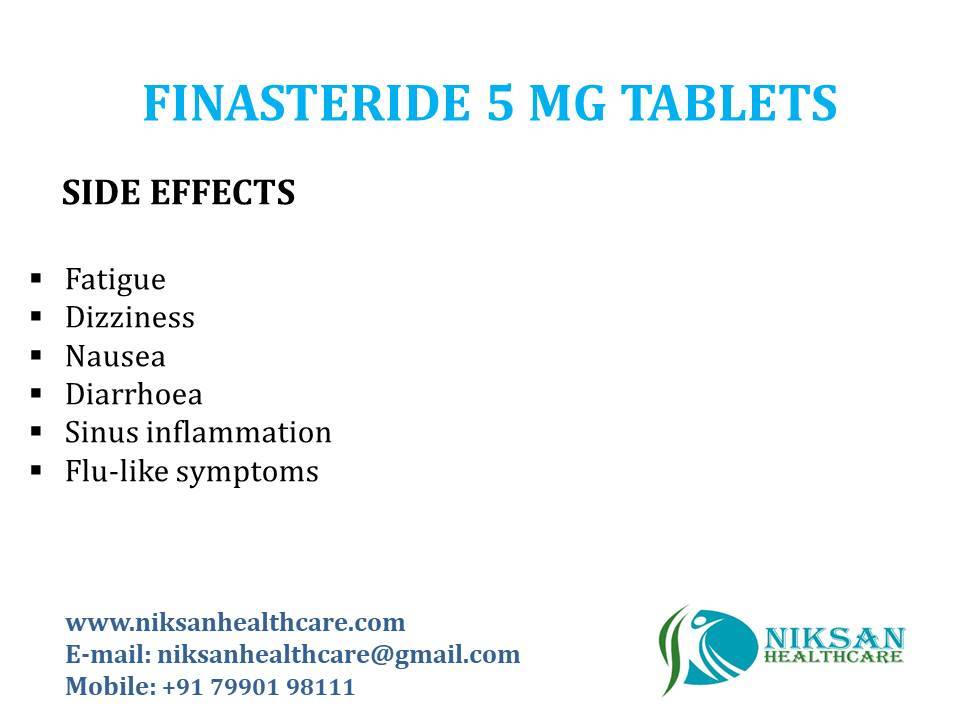 Finasteride 5 Mg Tablets General Medicines