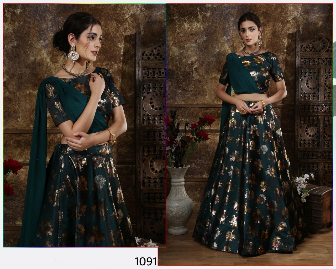 Pink Party Wear Lehenga