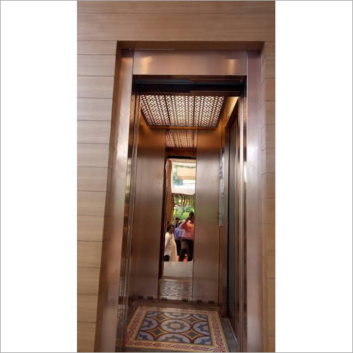 रोज़ गोल्ड लिफ्ट केबिन कार आयाम: आवश्यकता के अनुसार