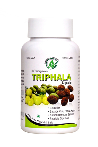 Triphala Capusle Age Group: For Adults