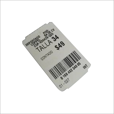 PVC Barcode Tags