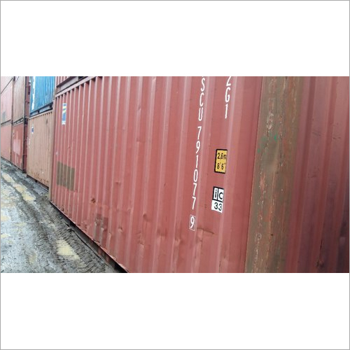 Used Cargo Container - Cortan Steel, 10-20 Capacity Dry Container Suitable For Cargo Storage