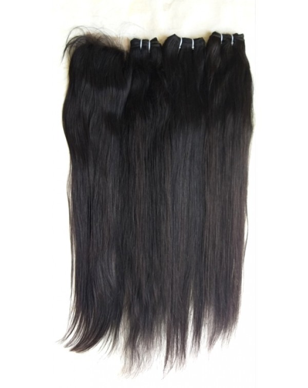 Smooth & Straight Human Hair Application: Profesional