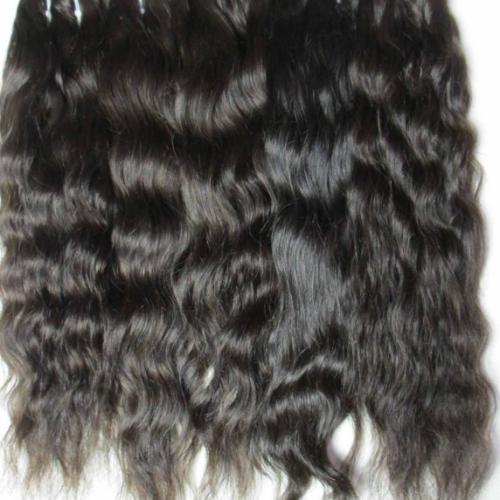 Long Wavy Indian Human Hair Extensions - 100% Remy Human Hair, 965.2mm Length, Natural Brown/black/blonde, Suitable For Women And Girls