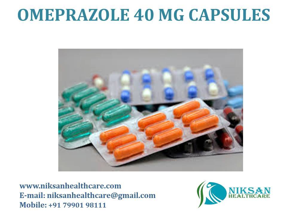 Omeprazole 40 Mg Capsules General Medicines