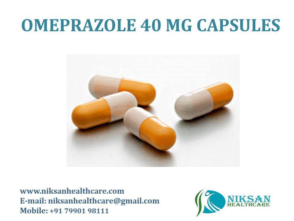 Omeprazole 40 Mg Capsules General Medicines