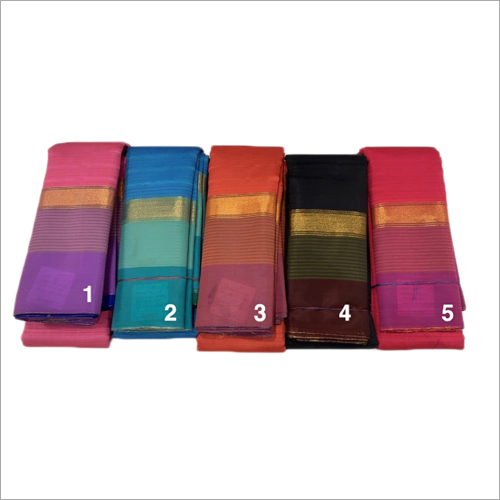 Available In Different Color Ladies Fancy Gadwal Work Saree
