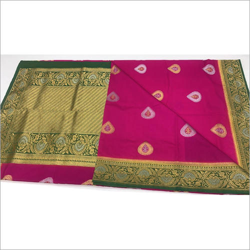 कैज़ुअल लेडीज़ प्योर मणिपुरी वर्क साड़ी