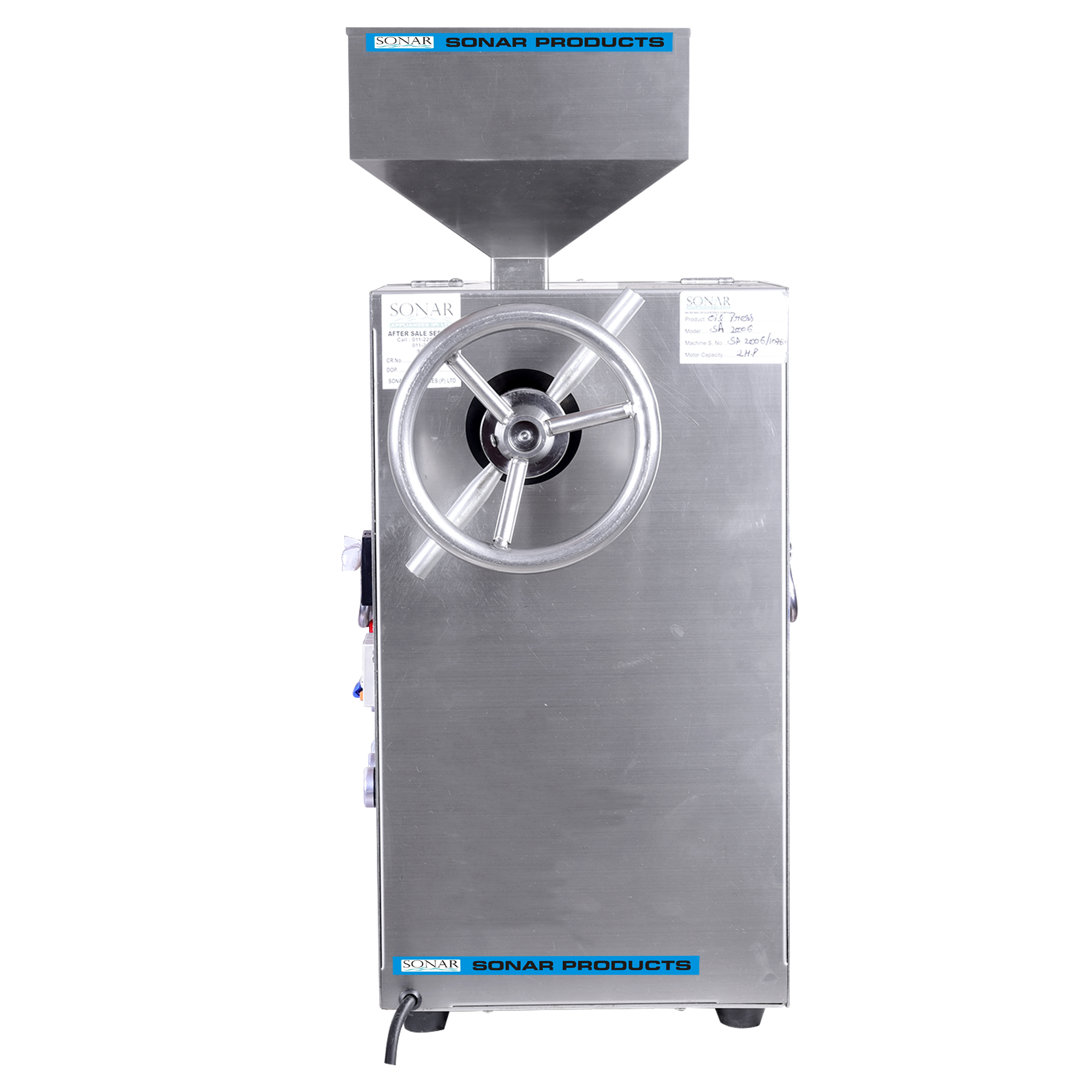 Cold Press Oil Machine Sa-2006 - Color: Silver
