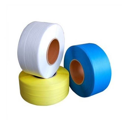 Pp Strapping Roll - Polypropylene Strap, 9/12/15/19 mm Width, White Color, 7 kg Weight | Light to Medium Duty Unitizing, Palletizing, Bundling