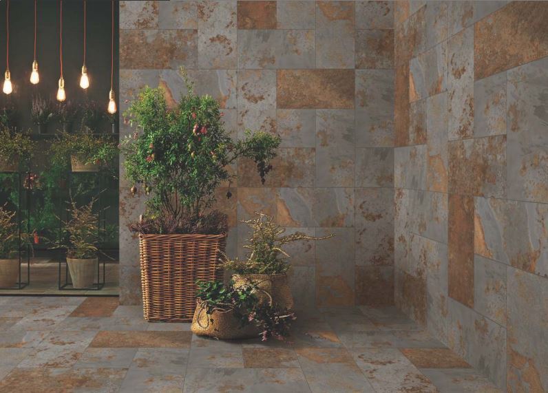 Aqualisa Outdoor Tile Collection - Porcelain, 40x40/60x60/60x120 Cm, Pure Outdoor Colors - Non-slip, Acid-resistant, Rustic, Premium Quality, Polished Finish