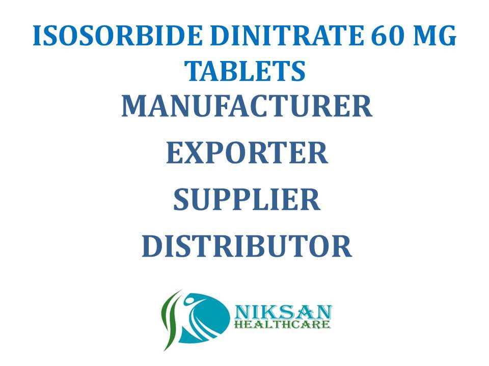Isosorbide Dinitrate 40 Mg Tablets General Medicines