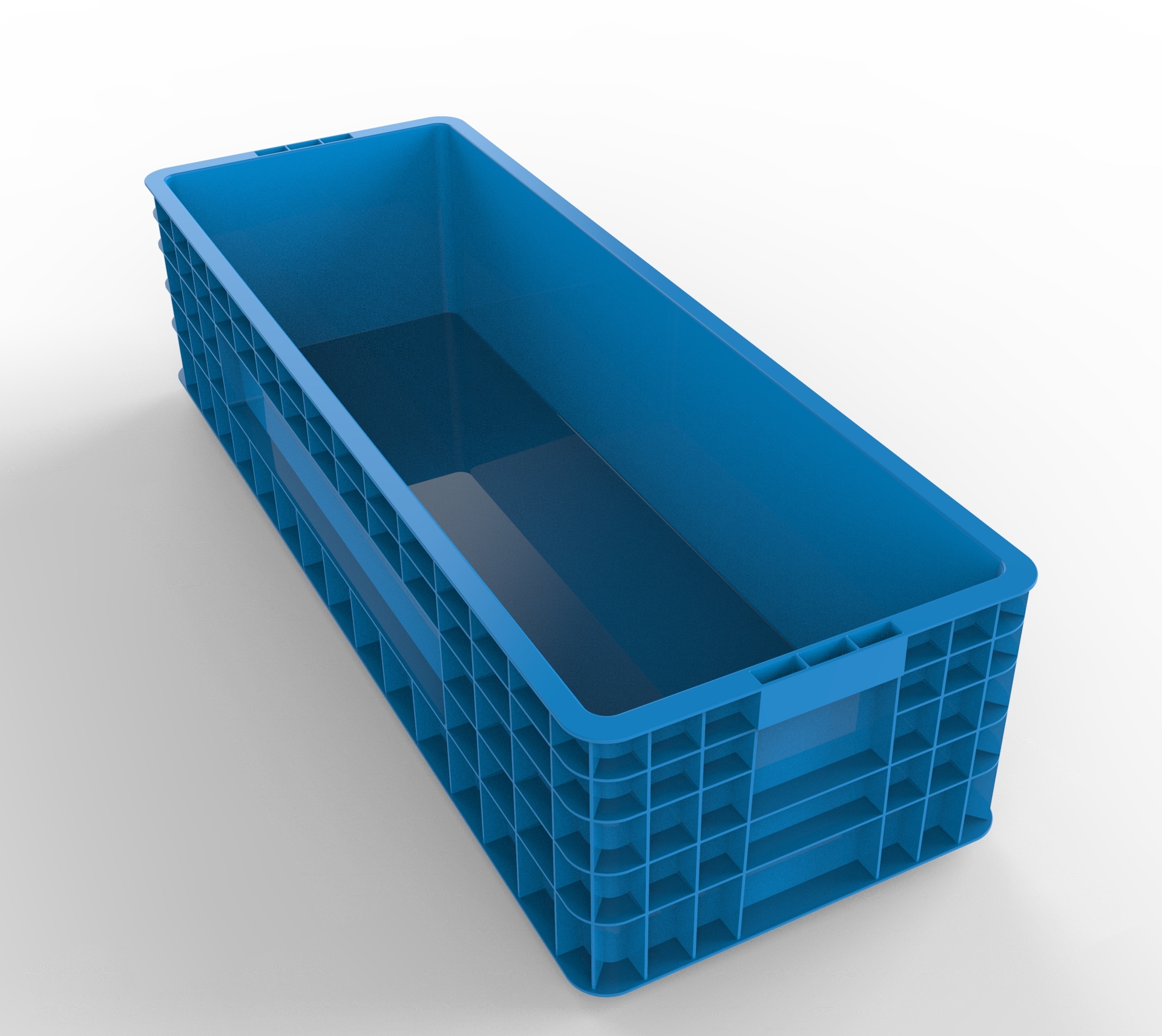 Injection Fish Crate Mold Cavity: 1 Cavity