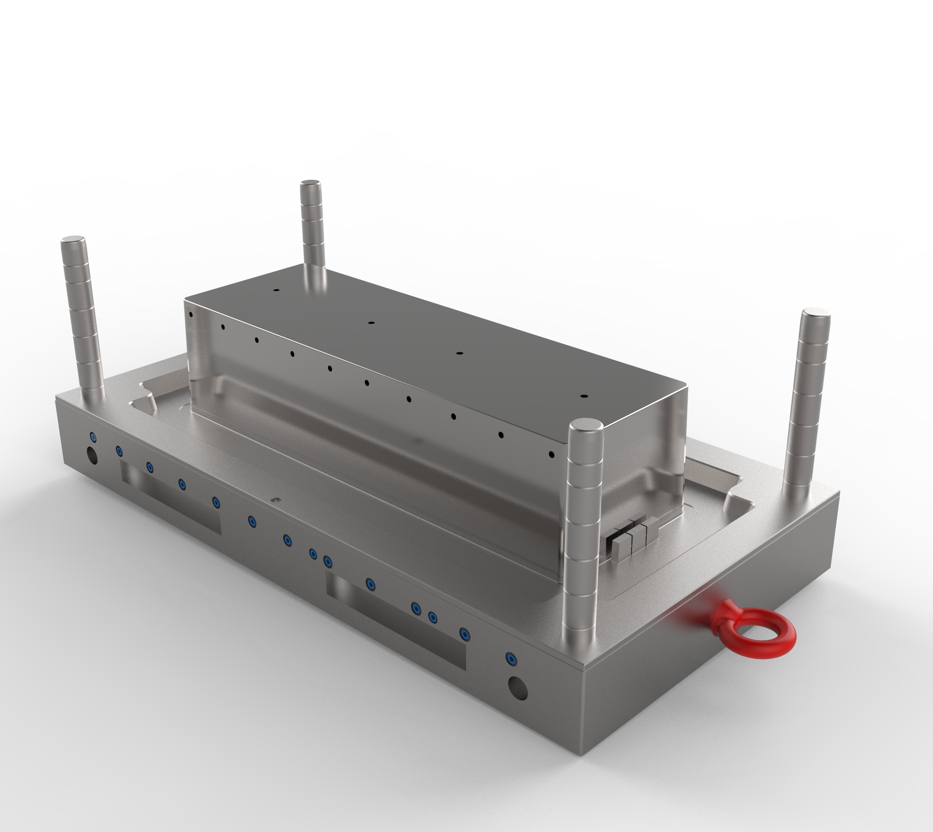 Injection Fish Crate Mold Cavity: 1 Cavity
