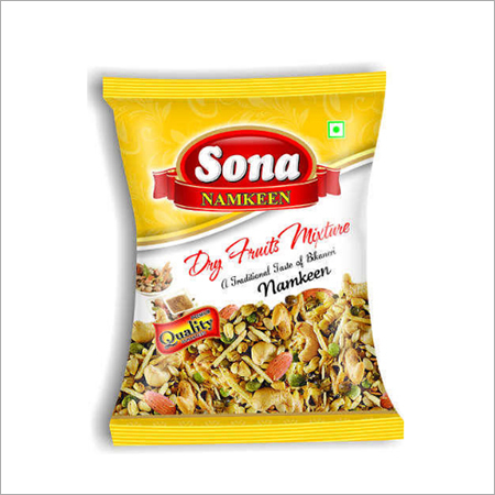 Polyester Laminated Namkeen Pouch - Durable Material, Leak-Resistant Design | Ideal for Snacks Storage, Customizable Sizes, Attractive Printing Options