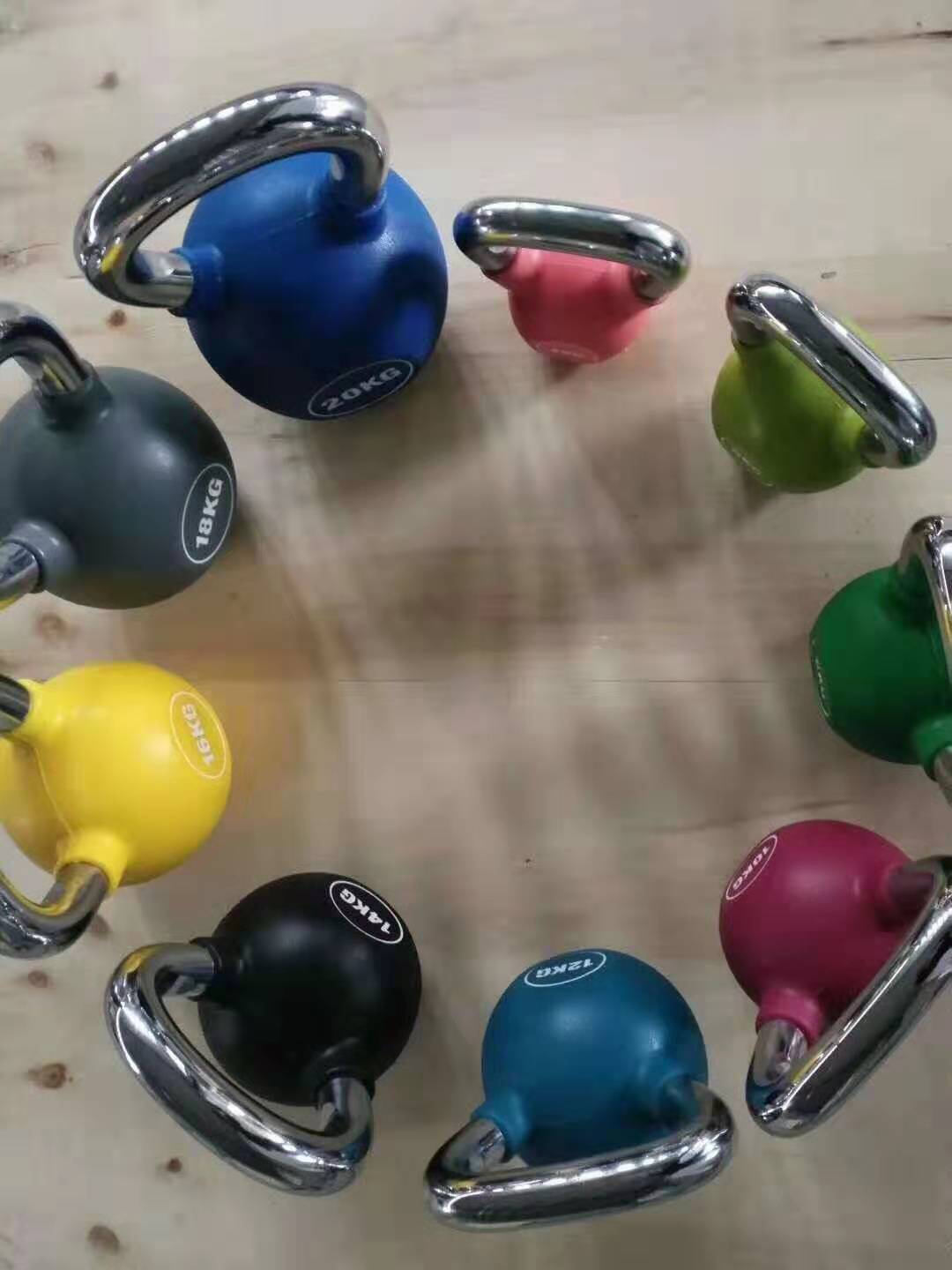 Cast Iron Kettlebell - 10 Inch Height, 8 Inch Width | Rubber Coated, 6 Month Warranty, Ideal For Strength Training