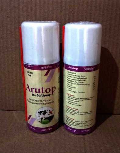 पशु चिकित्सा स्प्रे की सिफारिश के लिए: मवेशी