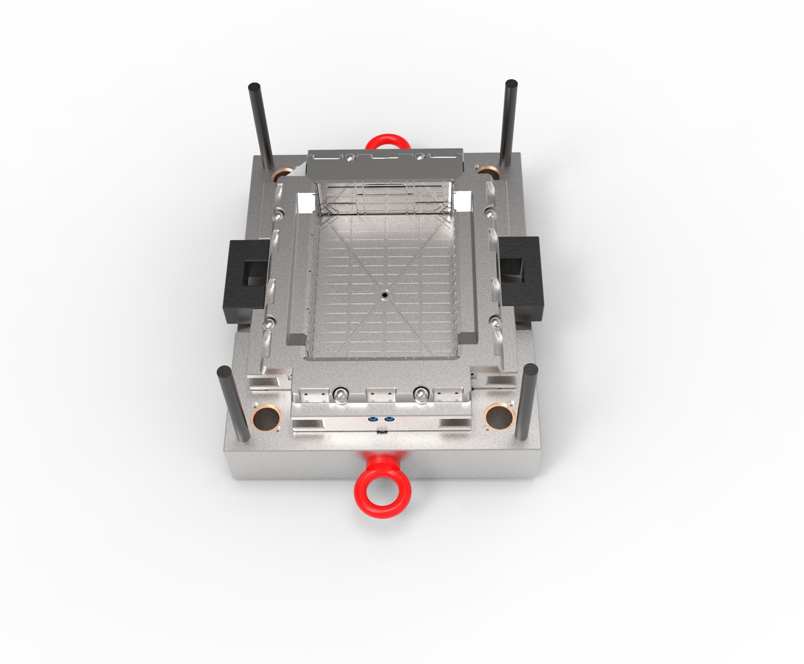 Plastic Fruit Crate Mould Cavity: 1 Cavity