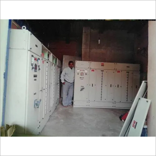 Electrical Control Panel - Metal Material, Powder Coated Surface Finish, White Color | Mild Steel Cover, Durable And Versatile Design