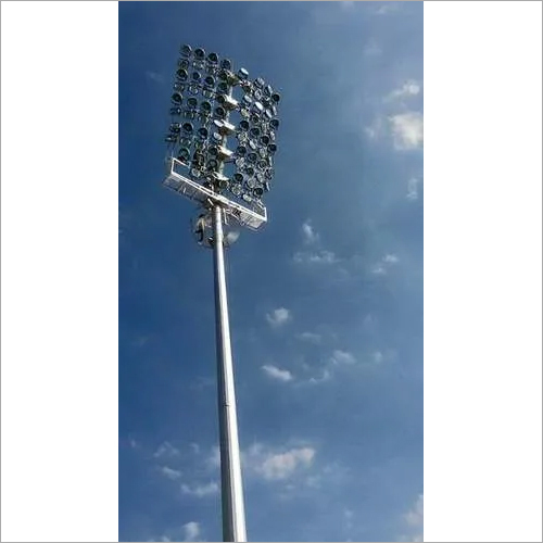 Stadium Led Mast Pole - 20 To 50 Mtr Height, 240 Volt Power | Cool White Ip66 Rated, 24 Light Units