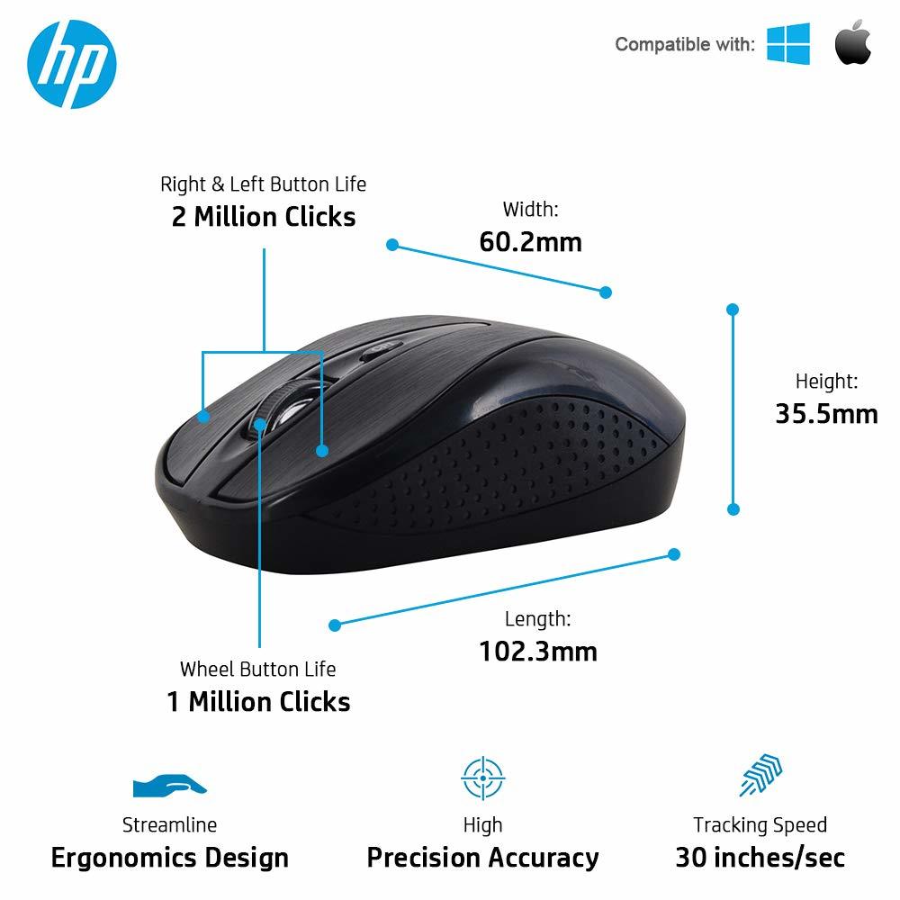 Hp Multimedia Slim Wireless Keyboard & Mouse