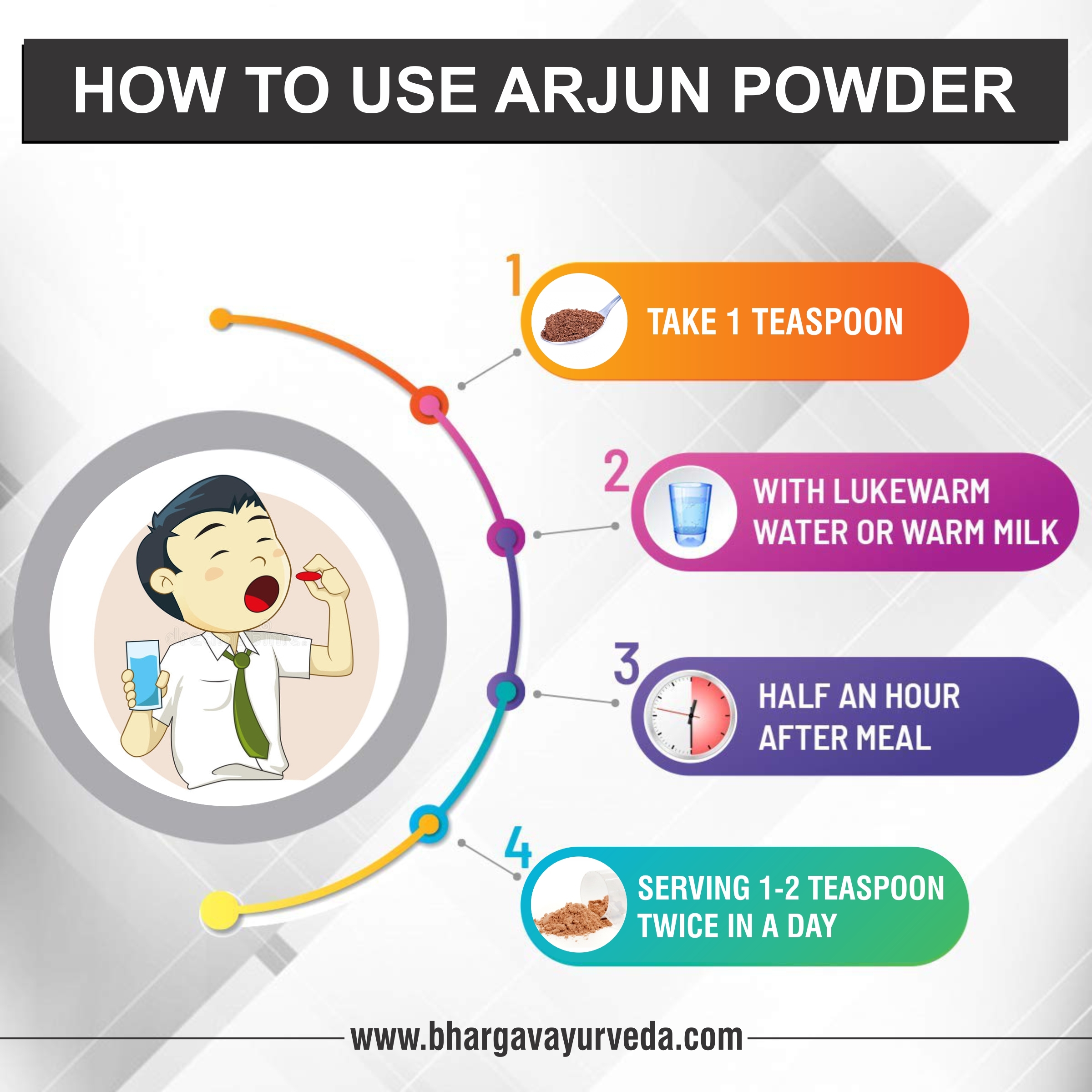 Arjun Powder - Product Type: Ayurvedic Medicine