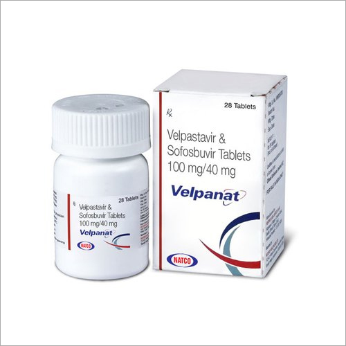 100mg वेलпатासविर और सोफोस्बुविर टैबलेट्स