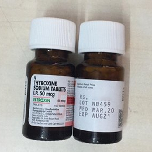 50 एमसीजी थायरोक्सिन सोडियम टैबलेट