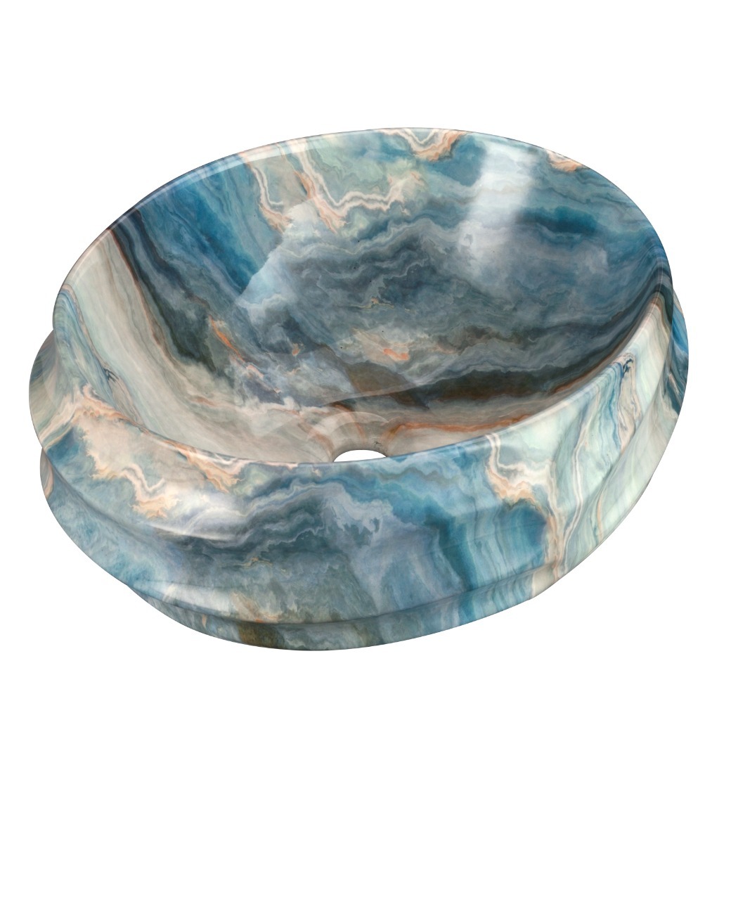 Decorative Round Shape Table Top Basin