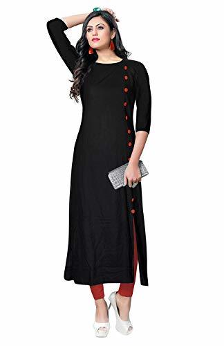 Women Cotton Solid Kurta Bust Size: 34.0-44.0 Inch (In)