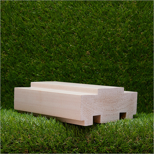 Ekotimber Natural Wpc Solid Doorframe Size: 6 X 2.5