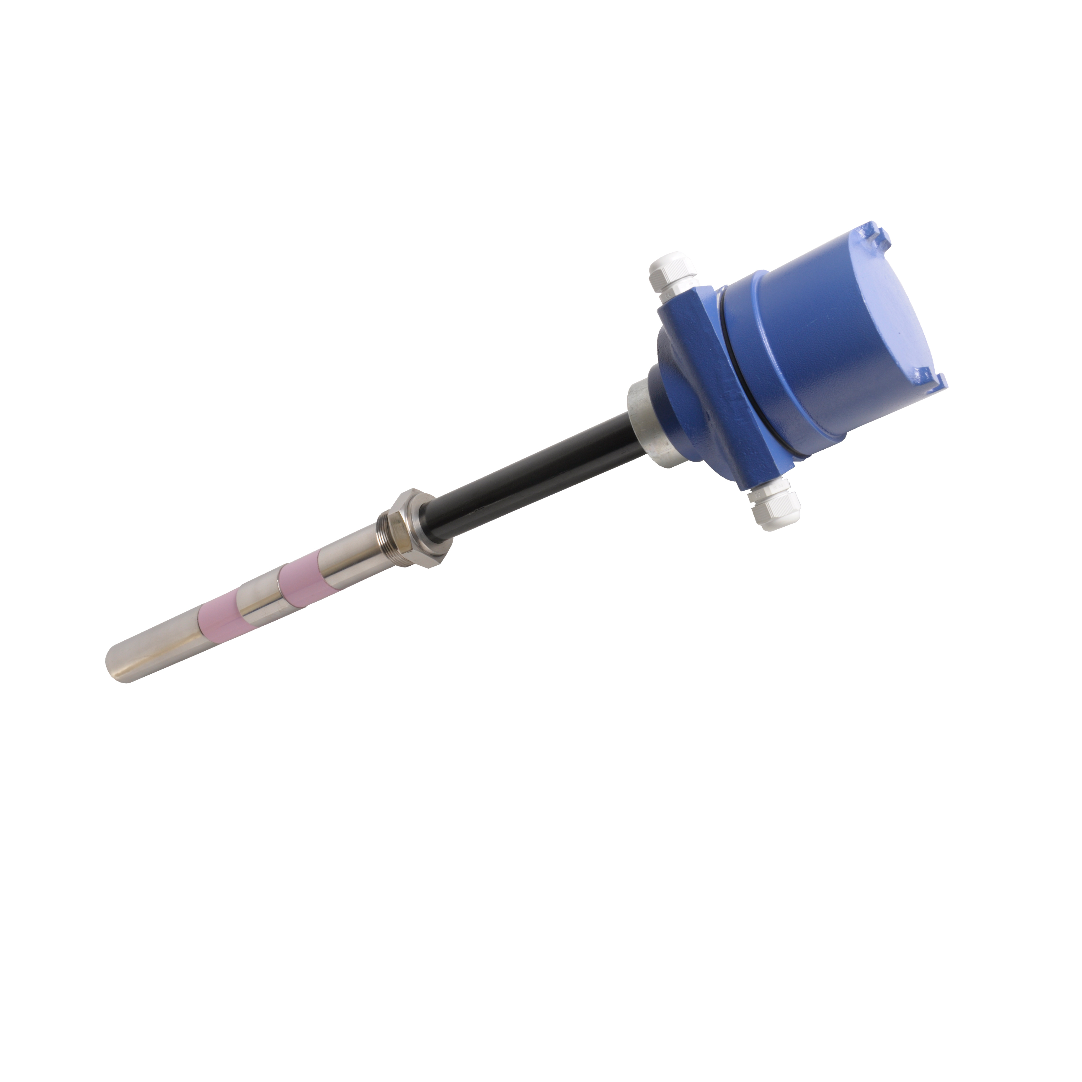 Chute Block Level Switch - Rf Admittance Type, 230v Voltage, Blue & Gray Color | Chute Blog / Chute Plug Detection, Suitable For Solid And Semi-solid Materials