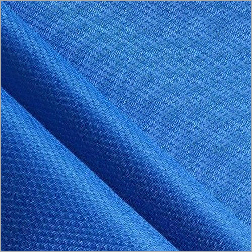 Blue Polyester Fabric - 100% Polyester, 44-56" Width, 150-200 GSM | Smooth, Breathable, Wrinkle-Resistant, Suitable for Garments