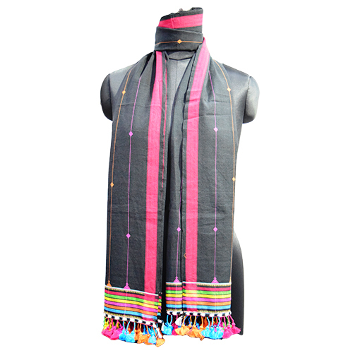 Handloom Linen And Blended Shawls