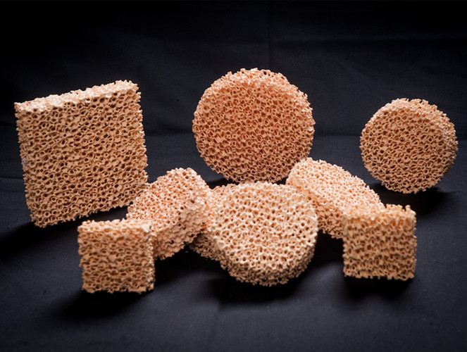 Cearmic Foam Filter For Sand Casting And Investment Casting Diameter: 40-500 Millimeter (Mm)