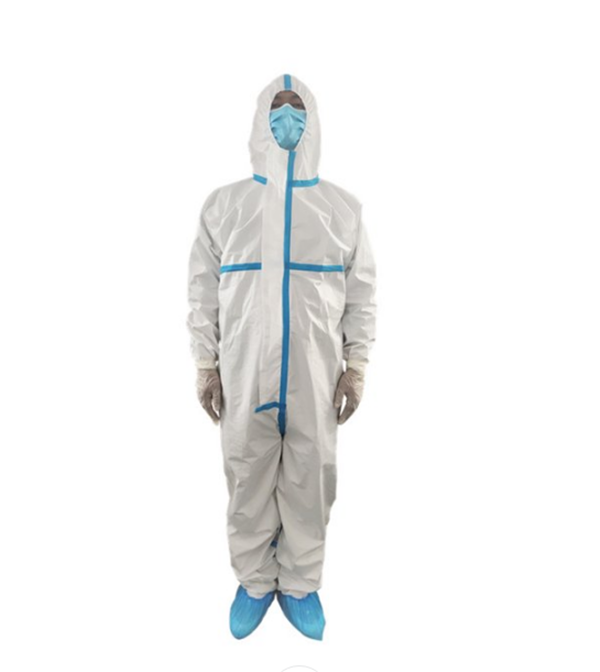 White Protective Suit