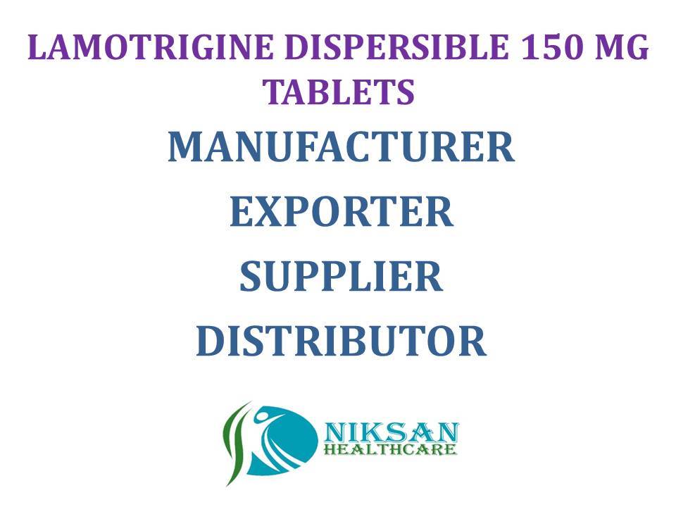 Lamotrigine Dispersible 150 Mg Tablets