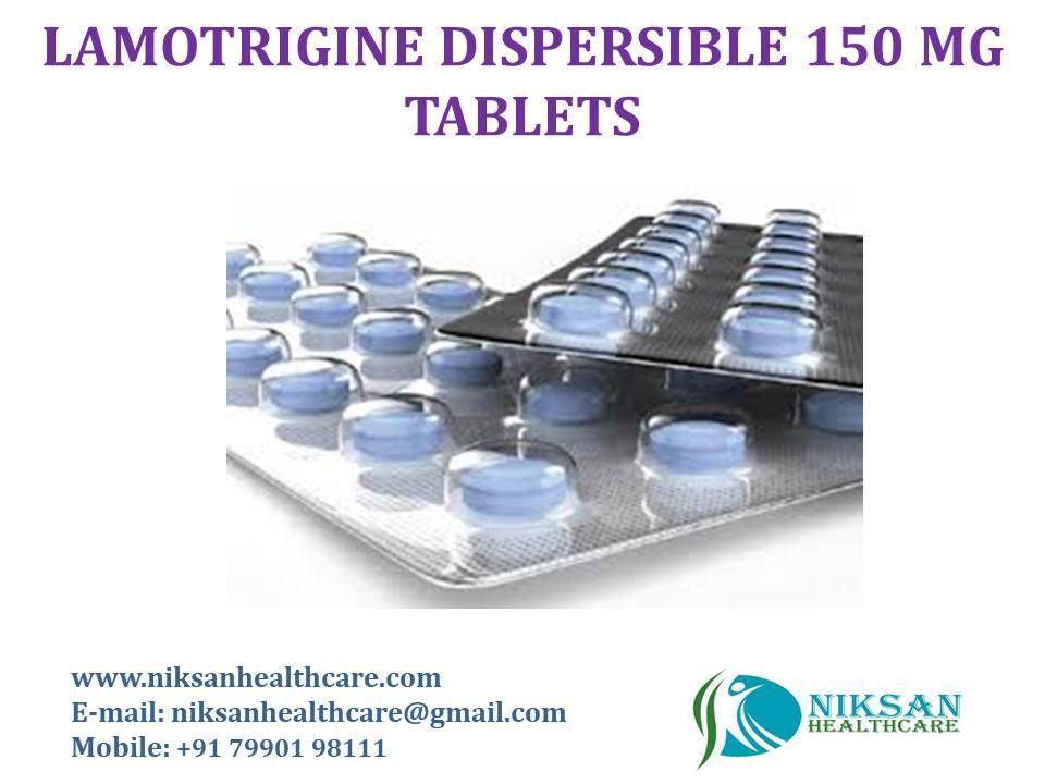 Lamotrigine Dispersible 150 Mg Tablets