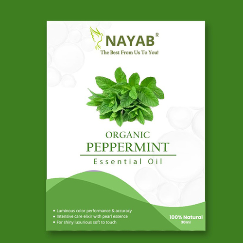 Organic Peppermint Essential Oil Age Group: All Age Group