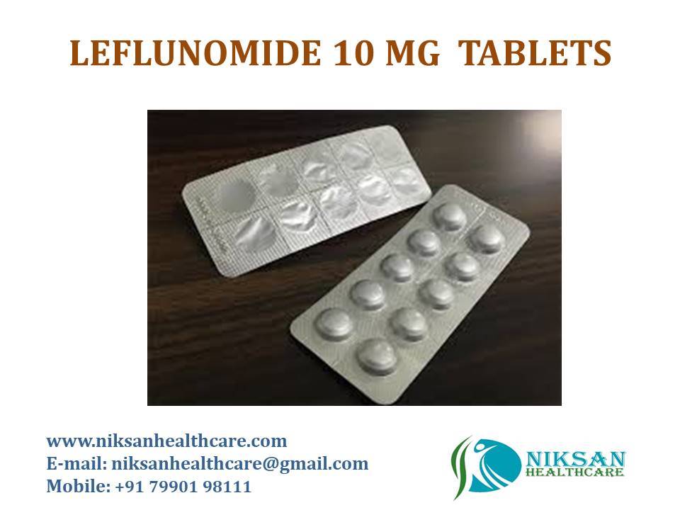 Leflunomide 10 Mg Tablets General Medicines