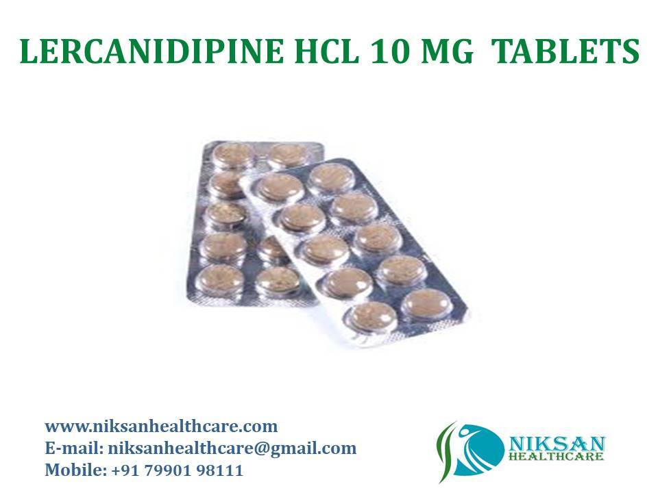 Lercanidipine Hcl 10 G Tablets General Medicines