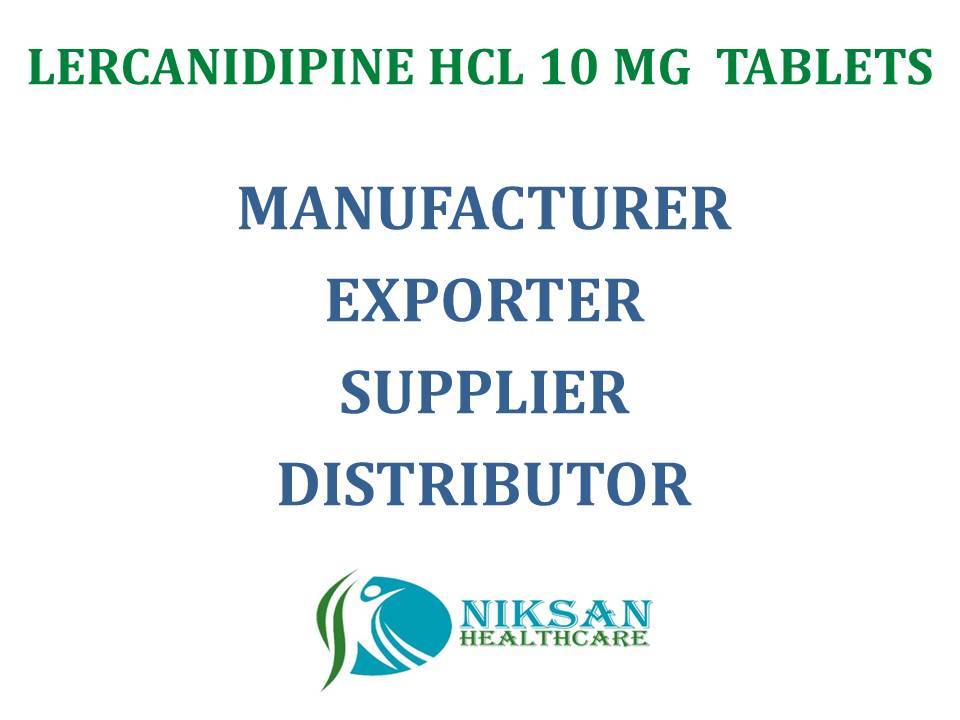 Lercanidipine Hcl 10 G Tablets General Medicines